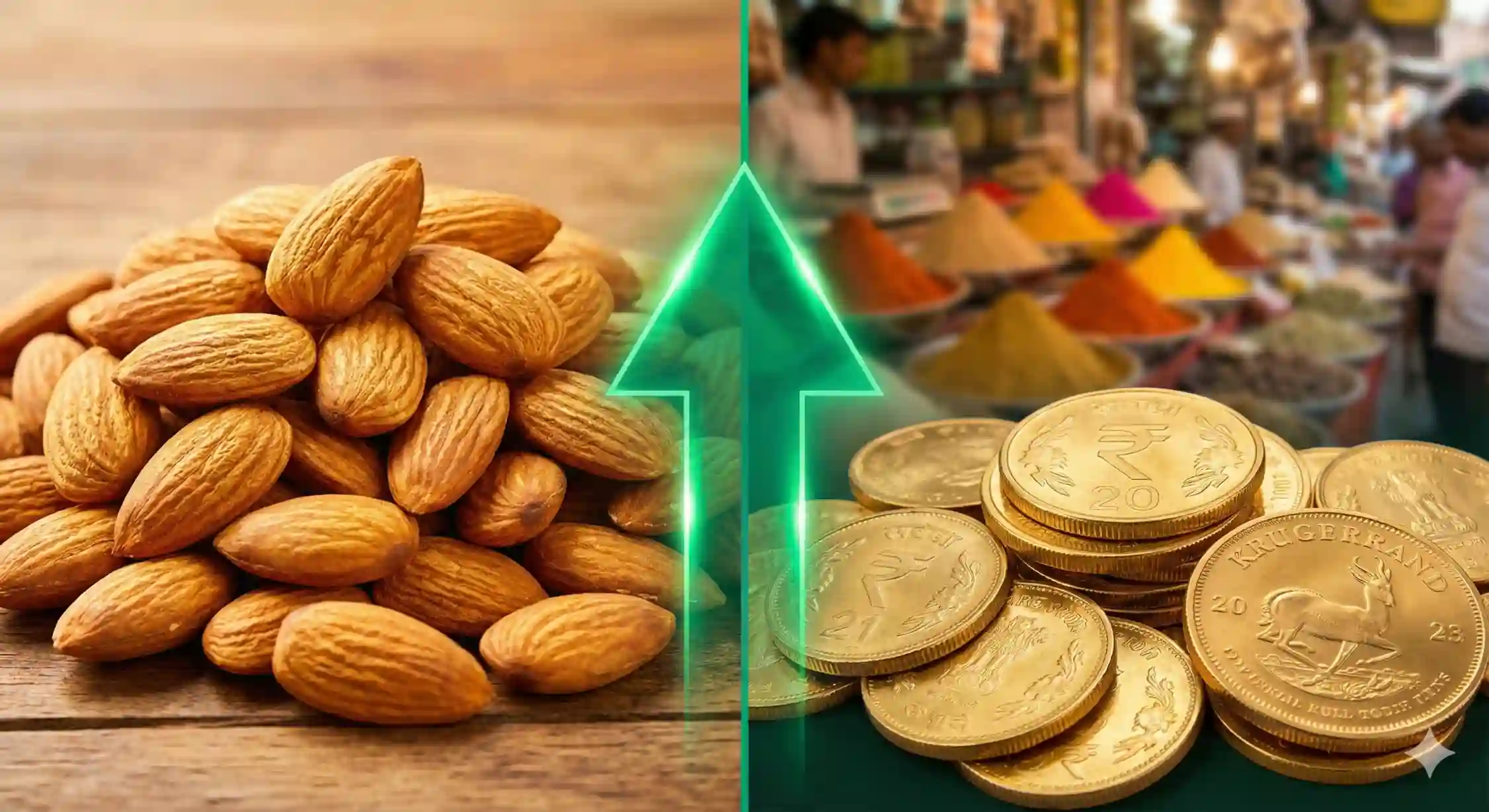 صادرات مغز بادام مامایی به بازار هند و سودآوری اقتصادی باغ بادام.