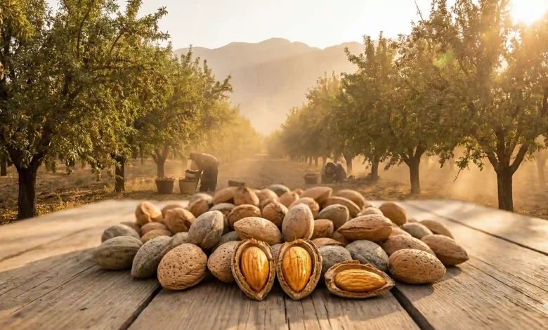 نهال بادام مامایی؛ طلای سبز صادراتی و نقشه راه ثروتمند شدن باغداران